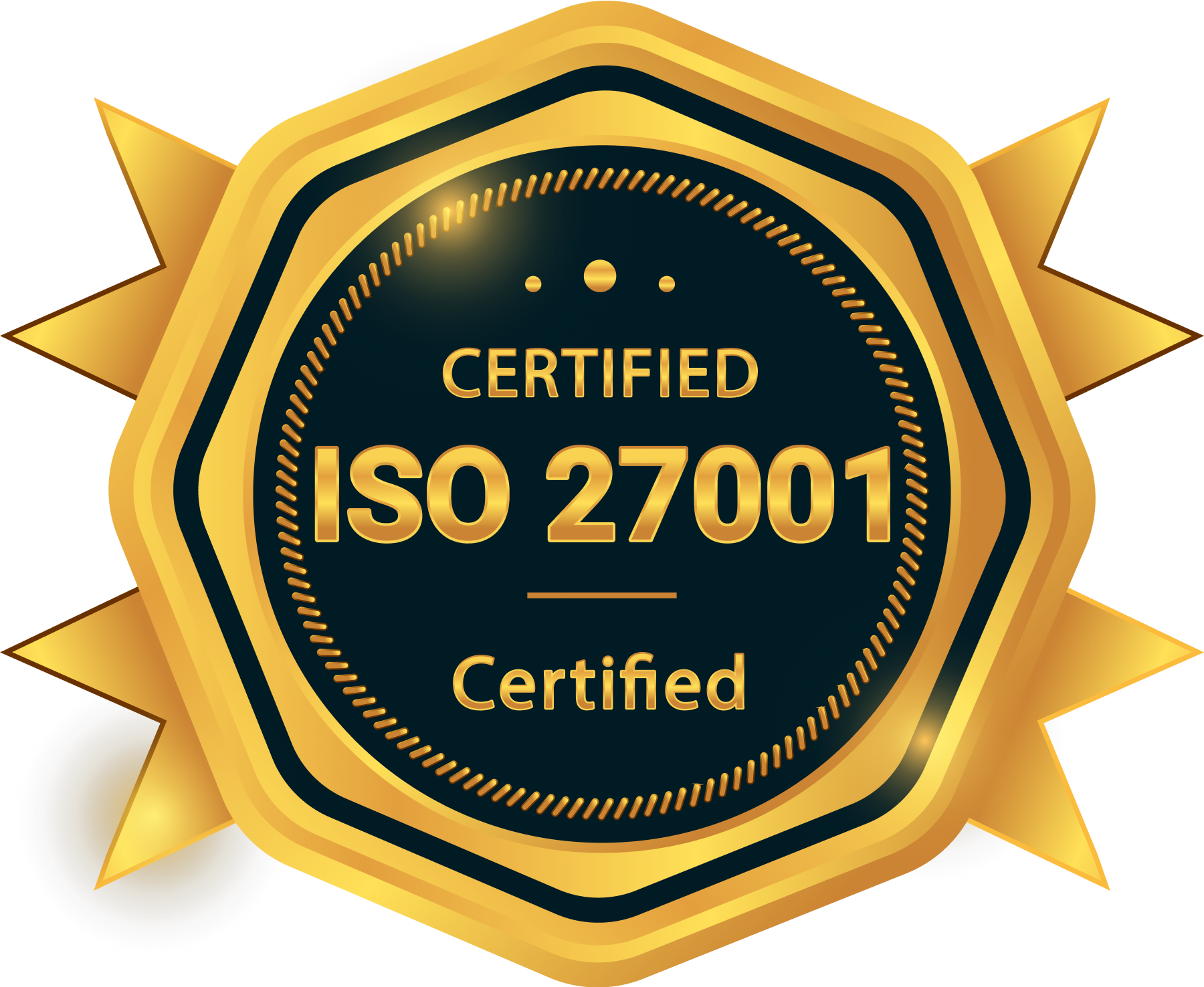 ISO 27001 Certified